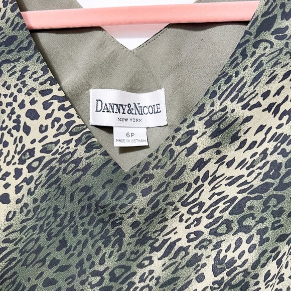 Y2K Vintage Cheetah Print Skirt Set Size Small/Medium - Picture 7 of 8